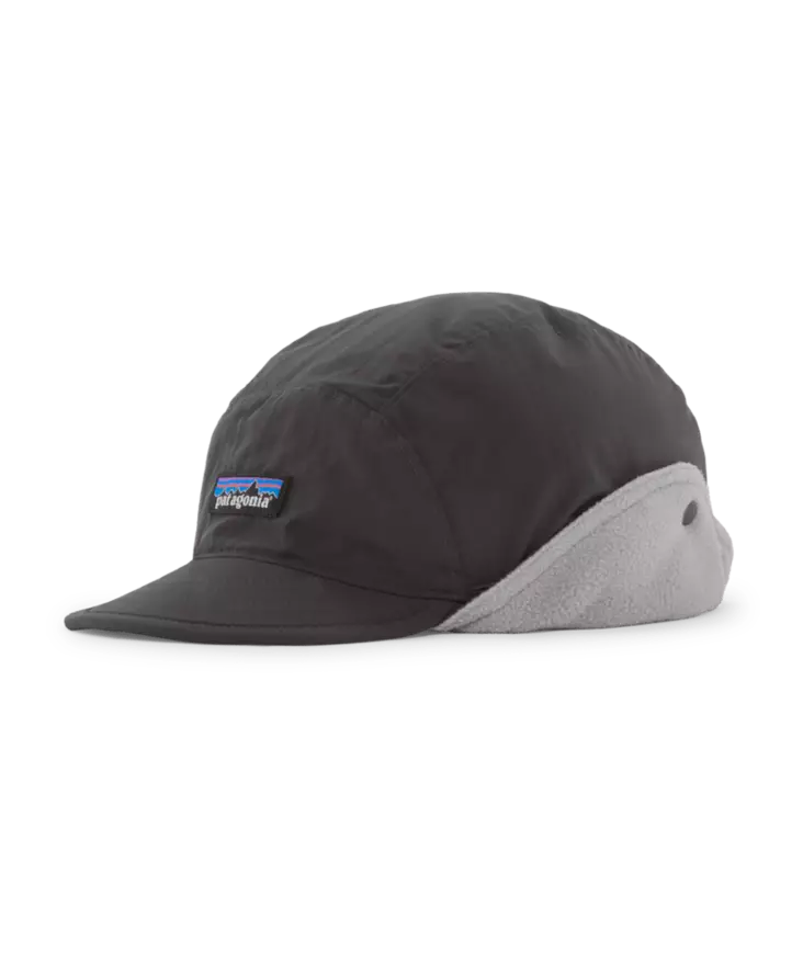 Patagonia Isthmus Earflap Cap Ink Black - Øvrige hovedbeklædninger - 199346142472 - 1