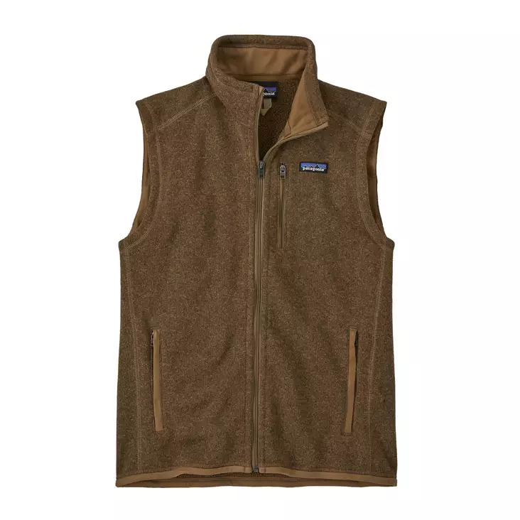 Patagonia Mens Better Sweater Vest Coriander Brown - Mellemlagjakker - 196924441842 - 1