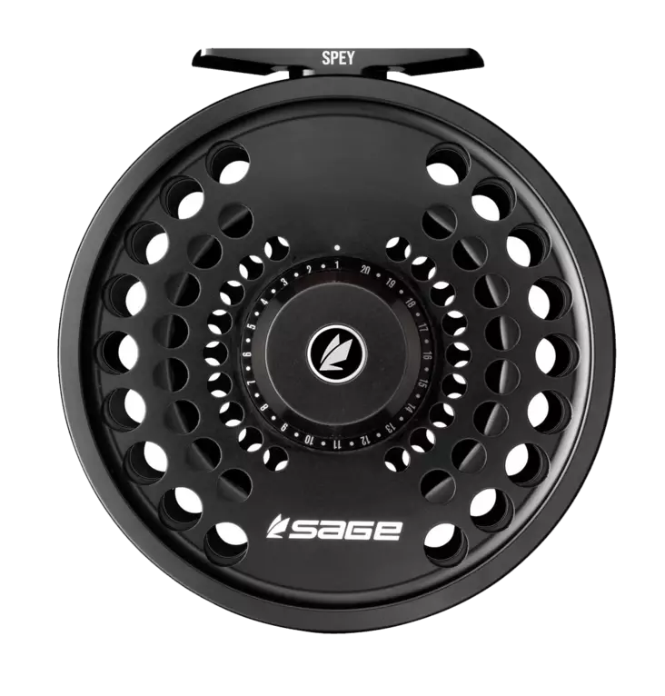 Sage Spey Reel II Black - Sage-fluehjul - 644269253472 - 1