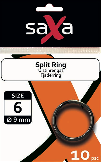 Saxa Split Ring 10pcs - Splitringe - splitring2 - 1