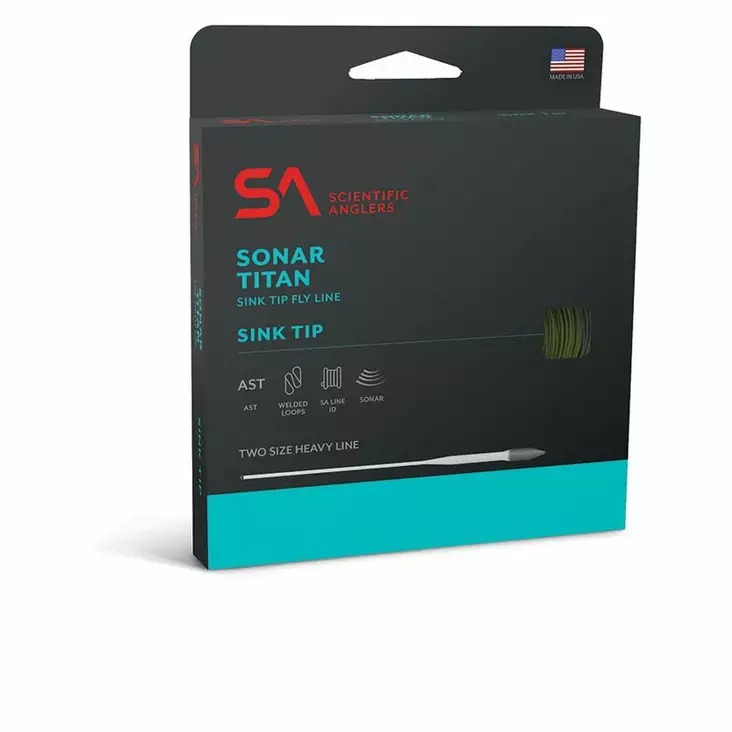 Scientific Anglers Sonar Titan Sink Tip - Sinktip-liner - 840309137072 - 2