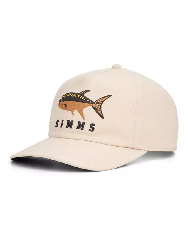 Simms Double Haul Cap B.Clay Nomad Fish - Kasketter - 694264709832 - 1