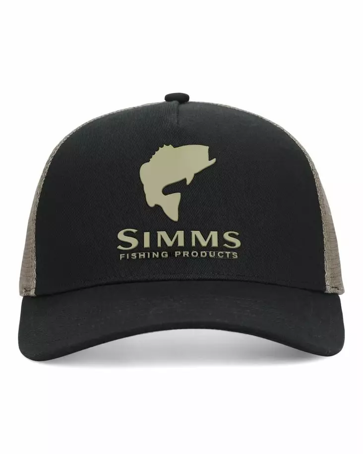 Simms Double Haul Trucker Stone Black - Truckere - 694264673942 - 2