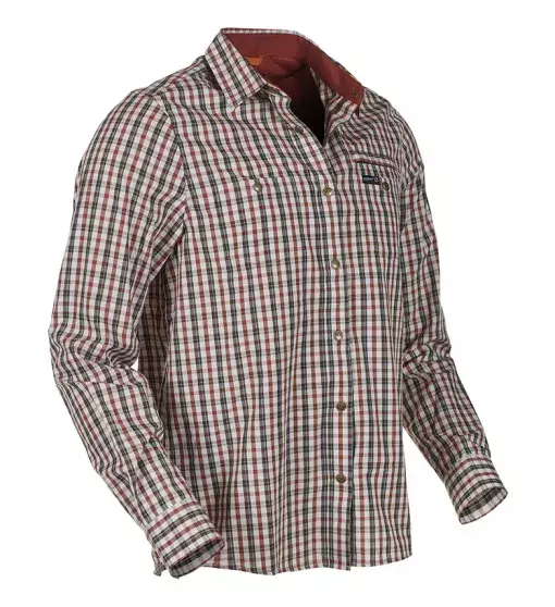 Swedteam W's Lynx Antibite Shirt Red - Jægertrøjer - 7330144039172 - 1