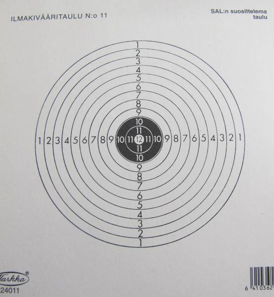 Tarkka Ilmakivääritaulu N:o 11 - Tavler - 6410362401102 - 1