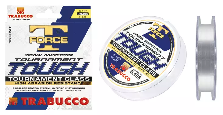 Trabucco T-Force Tournament Tough 150m - Nylonliner - 8054393016782 - 1