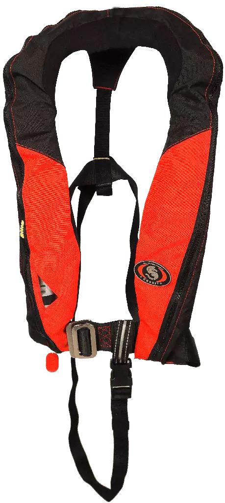 Ursuit Slimline Pro Auto 150N Red/ Black - Redningsveste - 5415274488372 - 1