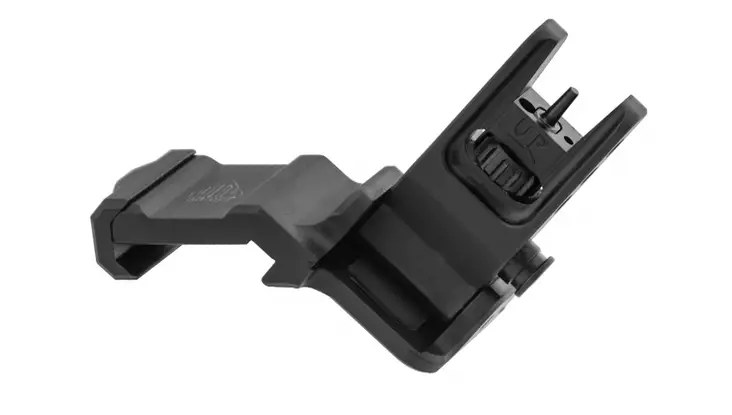 UTG ACCU-SYNC 45 Degree Front Sight Manual Flip-up Tool-free FSP - Jerns sigter til rifler - 4717385553682 - 1