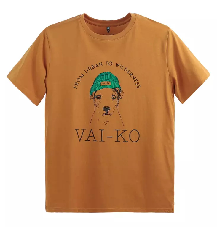 VAI-KO Boss Dog T-Shirt, Caramel Brown - T-shirts herre - 6440000201412 - 1