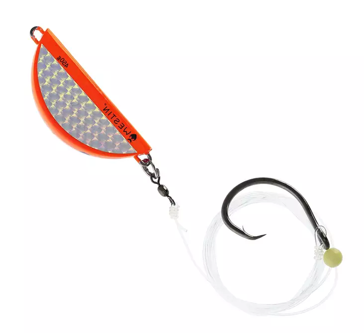 Westin Halibut Anti Twist Circle 550g Orange Flash - Havjigs - 5707549537442 - 1