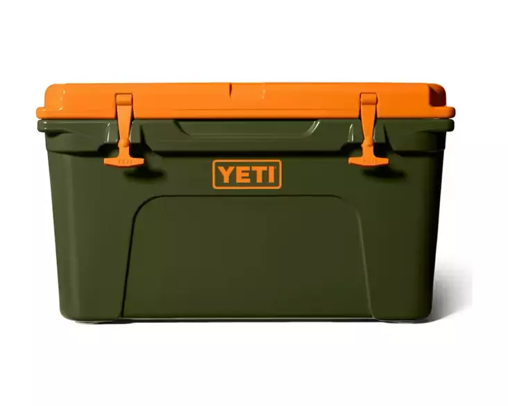 YETI TUNDRA 45 OLIVE/KING CRAB ORANGE - Kølekasser og -tasker - 888830630792 - 1