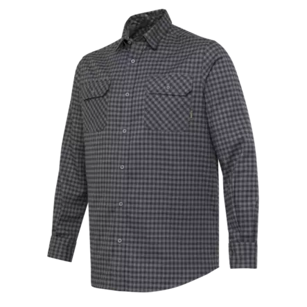 Beretta Cadet Flannel Shirt Ebony Check - Jægertrøjer - 8051832671083 - 1