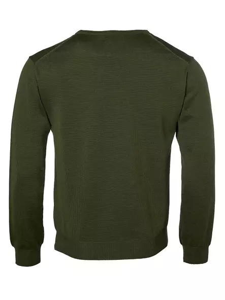 Chevalier Aston V-Neck Merino Pullover Men Pine Green - Jægertrøjer - 808491143103 - 2
