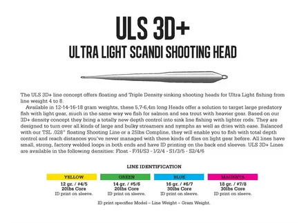 Guideline ULS 3D+ Float - Skydespidser - 7033840137073 - 2