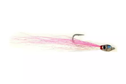 Jiggy Fly Pink/White #6 - Fiskeimitationer - 7033841044073 - 1