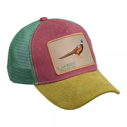 Laksen Pheasant Badge Cap - Jægerens hovedbeklædning - 5707953715023 - 1
