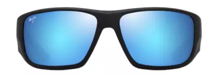 Maui Jim Keha Black Matte Blue Hawaii - Glaslinser - 603429079673 - 2