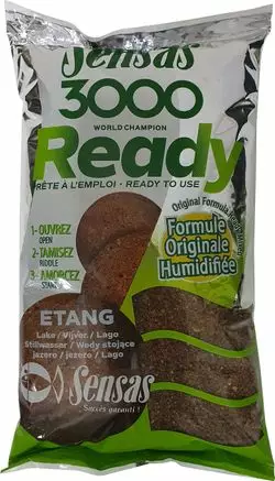 Sensas 3000 Ready Lake 1kg - Mæsk & boilies - 3297830109813 - 1