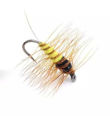 Super Pupa Yellow Dry Fly - Tørfluer - 06429810537553 - 1