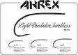 Ahrex PR351 Light Predator Barbless - Saltvandskroge - 655043956663 - 4