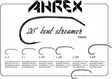 Ahrex TP650 26 Degree Bent Streamer - Streamerkroge - 655043964583 - 3