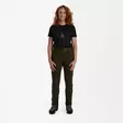 Deerhunter Lady Excape Softshell Trousers Art Green - Dame jagtbukser - 5702827209233 - 5