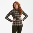 Deerhunter Lady Ruby Shirt Yellow Check - Jægertrøjer - 5702827189283 - 4
