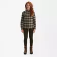 Deerhunter Lady Ruby Shirt Yellow Check - Jægertrøjer - 5702827189283 - 5