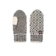 Devold Svalbard Wool Mitten Offwhite/anthracite - Handsker - 7028567699683 - 1