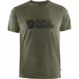Fjällräven Logo T-shirt M Dark Olive - T-shirts herre - 7323450606053 - 1