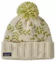 Patagonia Snowbelle Beanie Evergreen Flakes: Birch White - Huer - 196924766433 - 1