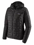 'Patagonia W's Nano Puff Hoody Black - Mellemlagjakker - 889833301023 - 1