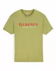 Simms Logo T-shirt Tent Green - T-shirts herre - 694264694343 - 1