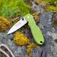 Smith Creek Pike Tooth Folding Knife Kit Moss Green - Foldeknive - 860008500083 - 2