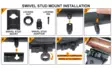 UTG Super Duty QD Bipod - Bipoder - 4712274522213 - 4