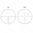 Vector Optics Continental x6 4-24x56 VEC-MBR HD FFP Scope - Sigter til langdistanceskydning - 6976386122053 - 12