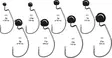 VMC 7340 Rugby Jig 5gr - Jighoveder - 3359221408063 - 3