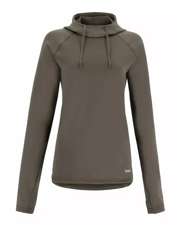 Simms Women's Heavyweight Baselayer Hoody Loden - Undertrøjer - 694264655733 - 2