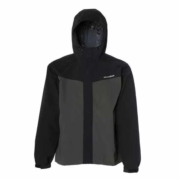 Grundens Full Share Jacket Black Grey - Skaljakker herrer - 7332525258493 - 1