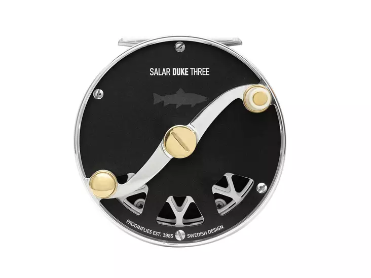 Frödinflies Salar Duke Reel - Matte Black - Øvrige fluehjul - 7340154614283 - 1