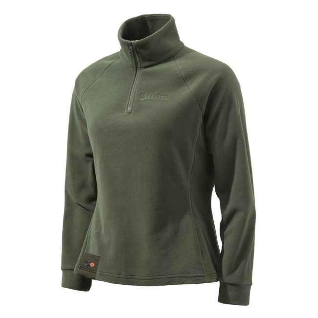 Beretta Half Zip Fleece Womens Green - Jægertrøjer - 8051832194803 - 1