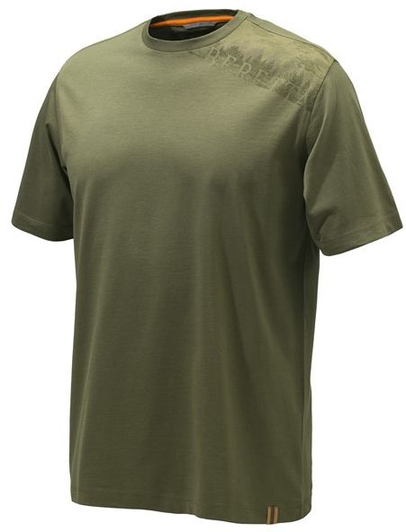 Beretta Pine Shoulder T-shirt Dark Olive - Jægertrøjer - 8051832531233 - 1