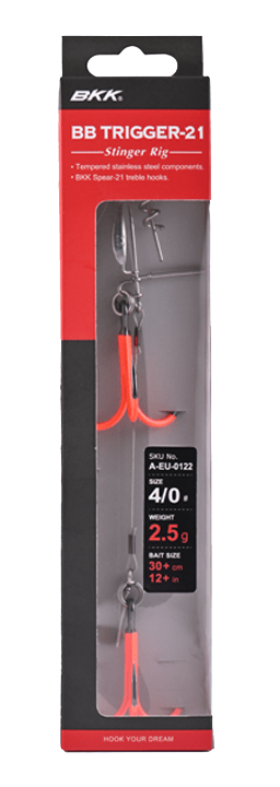 BKK BB Trigger -21 UV Orange - Shallow rigger og tilbehør - 6939067018083 - 1