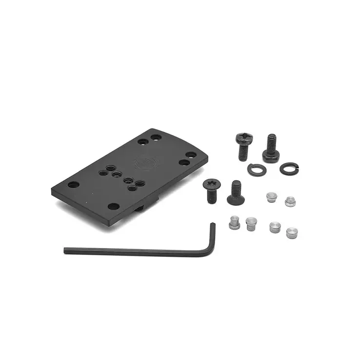 Eemann Tech Alu RD mount CZ75 V1 - Adapterplader til pistolsigter - ET-130903 - 1