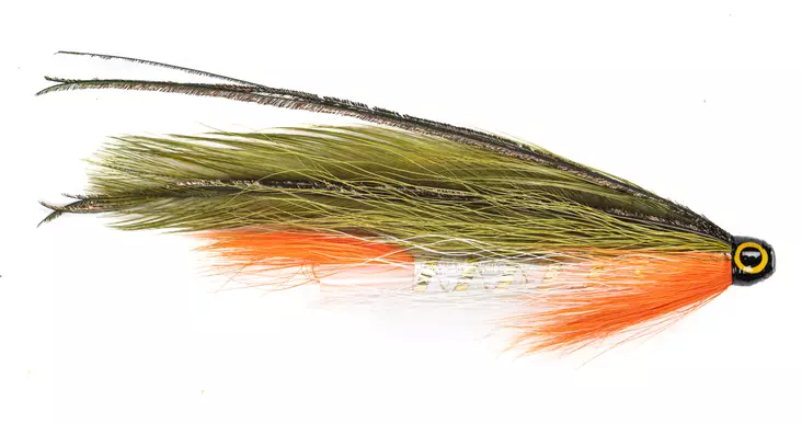 Golden Shiner Tube Streamer - Streamers og leech - 8859202535863 - 1