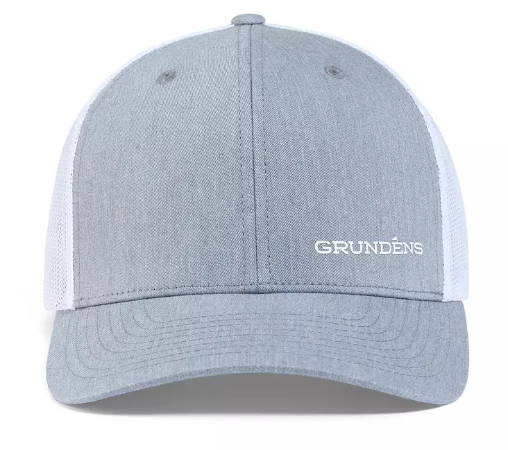Grundens ICONic Trucker Heather Grey - Truckerkasketter - 0840316324373 - 1
