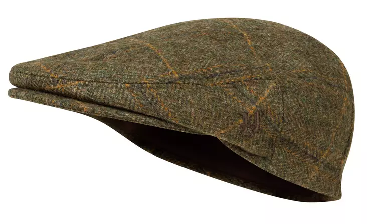 Härkila Kenmore Flat Cap Forest Green - Jægerens hovedbeklædning - 5714733616753 - 1