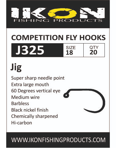Ikon J325 Barbless Jig - Uden modhager - 6430077070233 - 1