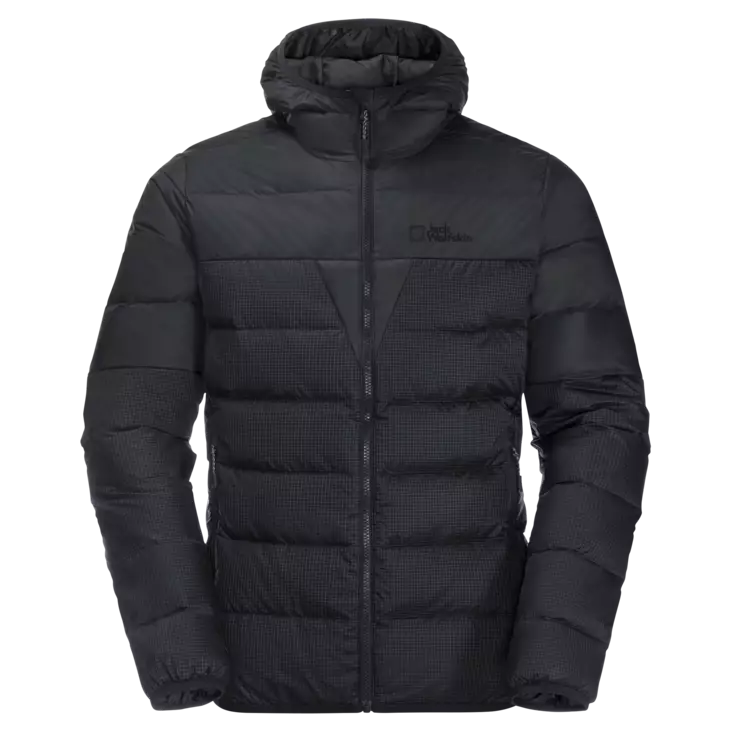 Jack Wolfskin Mens DNA Tundra Hoody Phantom - Dunjakker herrer - 4064993513103 - 1