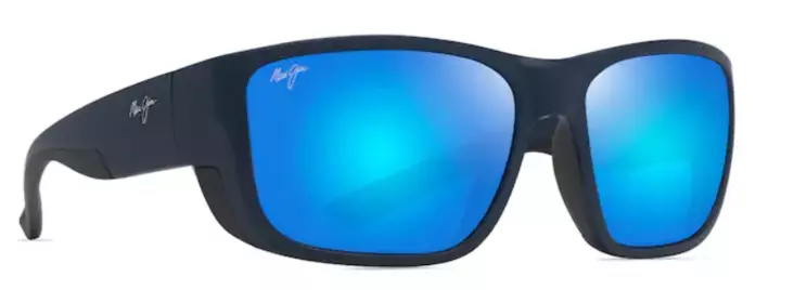Maui Jim Amberjack Blue Hawaii Dark Navy - Glaslinser - 603429078423 - 1